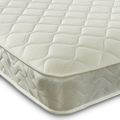 Cooltouch Essentials White 17cm Deep Spring Mattress