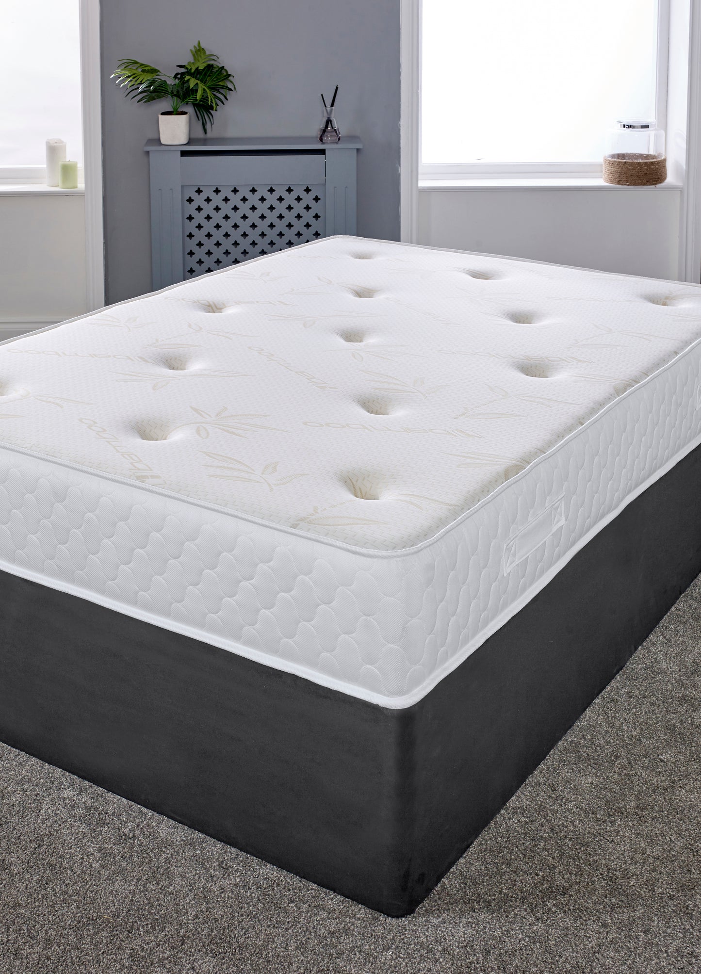 The Cambridge Tufted 1000 Pocket Memory Sprung Mattress