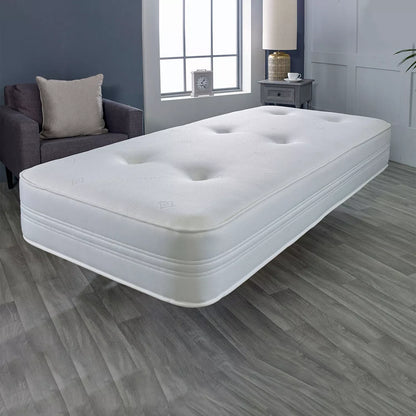 Cooltouch 9" Deep Tufted with Memory Foam and Pinna-coil Spring Mattress