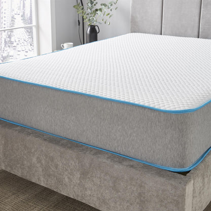 Cielo Open Coil Spring Memory Foam Deep Quilted Sprung Mattress (1921)